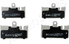 Japanparts PP-222AF - Brake Pad Set, disc brake autospares.lv