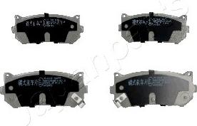 Japanparts PP-K00AF - Brake Pad Set, disc brake autospares.lv