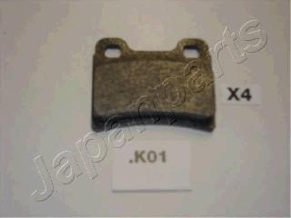 Japanparts PP-K01AF - Brake Pad Set, disc brake autospares.lv