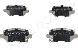 Japanparts PP-K12AF - Brake Pad Set, disc brake autospares.lv