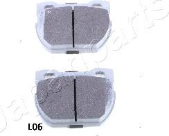 Japanparts PP-L06AF - Brake Pad Set, disc brake autospares.lv