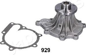 Japanparts PQ-929 - Water Pump autospares.lv