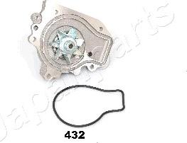 Japanparts PQ-432 - Water Pump autospares.lv