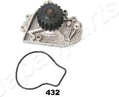 Japanparts PQ-432 - Water Pump autospares.lv