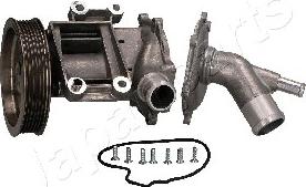 Japanparts PQ-0118 - Water Pump autospares.lv