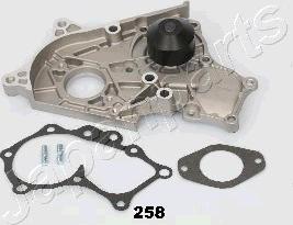 Japanparts PQ-258 - Water Pump autospares.lv