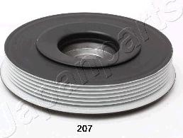 Japanparts PU-207 - Belt Pulley, crankshaft autospares.lv