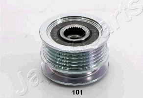 Japanparts RA-101 - Pulley, alternator, freewheel clutch autospares.lv