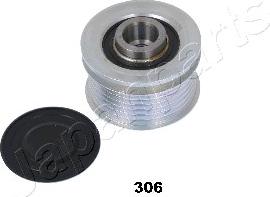 Japanparts RA-306 - Pulley, alternator, freewheel clutch autospares.lv