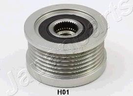 Japanparts RA-H01 - Pulley, alternator, freewheel clutch autospares.lv