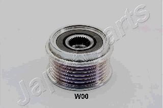 Japanparts RA-W00 - Pulley, alternator, freewheel clutch autospares.lv