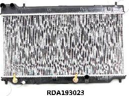 Japanparts RDA193023 - Radiator, engine cooling autospares.lv