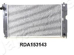 Japanparts RDA153143 - Radiator, engine cooling autospares.lv