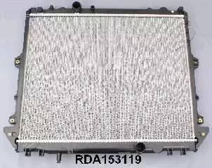 Japanparts RDA153119 - Radiator, engine cooling autospares.lv