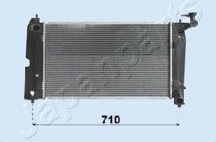 Japanparts RDA153116 - Radiator, engine cooling autospares.lv
