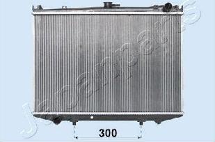 Japanparts RDA213045 - Radiator, engine cooling autospares.lv