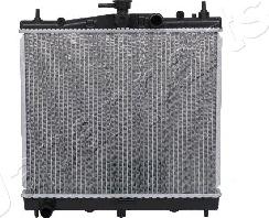 Japanparts RDA213020 - Radiator, engine cooling autospares.lv