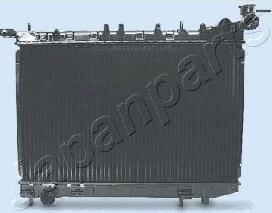 Japanparts RDA212550 - Radiator, engine cooling autospares.lv