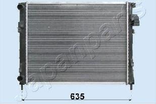 Japanparts RDC092031 - Radiator, engine cooling autospares.lv