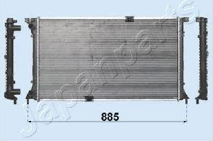 Japanparts RDC092032 - Radiator, engine cooling autospares.lv