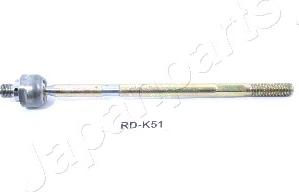 Japanparts RD-K51 - Inner Tie Rod, Axle Joint autospares.lv