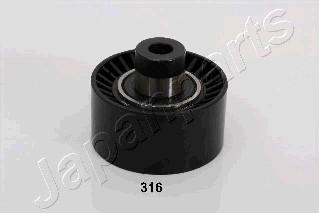 Japanparts RP-316 - Pulley, v-ribbed belt autospares.lv