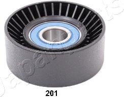 Japanparts RP-201 - Pulley, v-ribbed belt autospares.lv