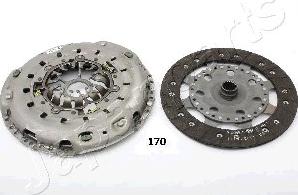 Japanparts SF-170 - Clutch Pressure Plate autospares.lv