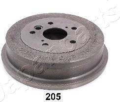 Japanparts TA-205 - Brake Drum autospares.lv