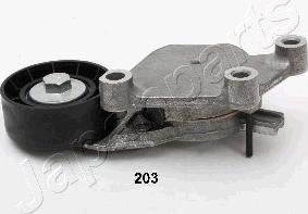 Japanparts TS-203 - Belt Tensioner, v-ribbed belt autospares.lv