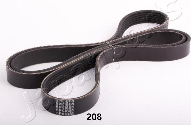 Japanparts TT-208 - V-Belt autospares.lv