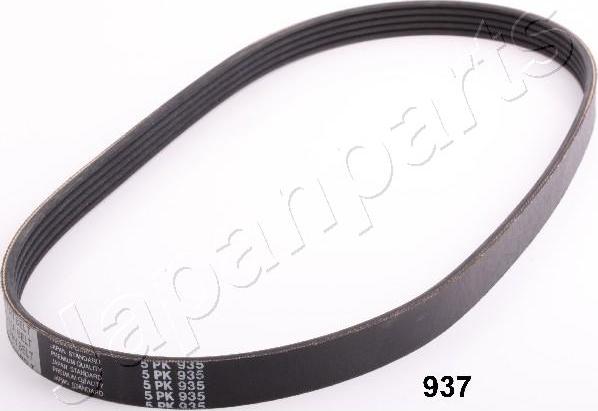 Japanparts TV-937 - V-Ribbed Belt autospares.lv