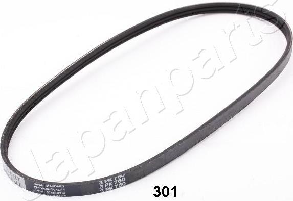 Japanparts TV-301 - V-Ribbed Belt autospares.lv