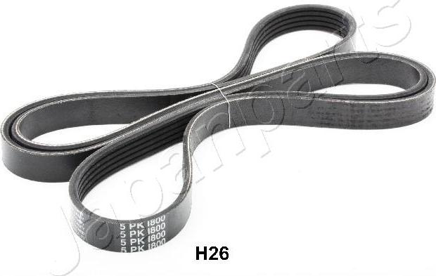 Japanparts TV-H26 - V-Ribbed Belt autospares.lv