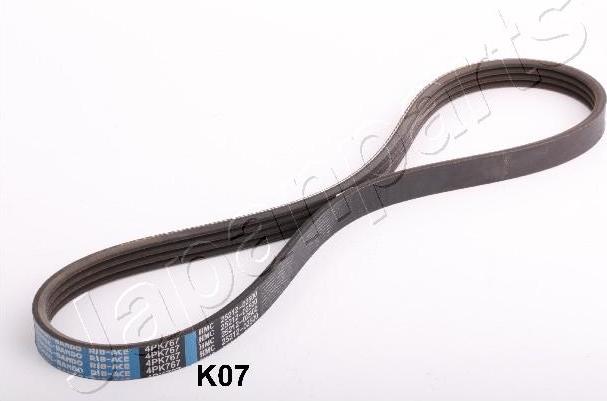 Japanparts TV-K07 - V-Ribbed Belt autospares.lv