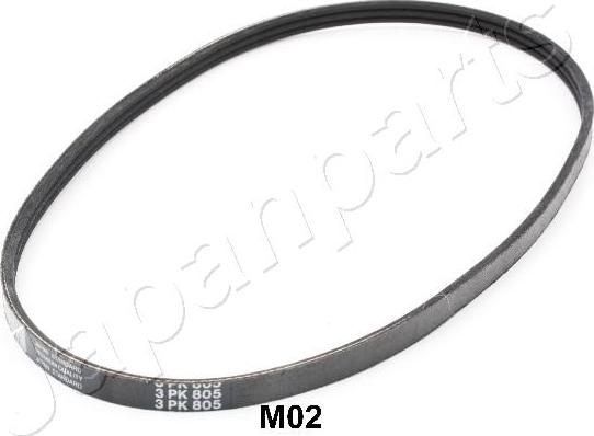 Japanparts TV-M02 - V-Ribbed Belt autospares.lv