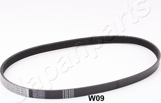 Japanparts TV-W09 - V-Ribbed Belt autospares.lv