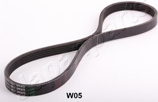 Japanparts TV-W05 - V-Ribbed Belt autospares.lv