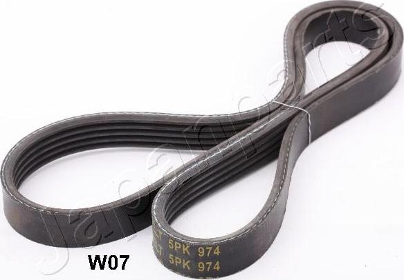 Japanparts TV-W07 - V-Ribbed Belt autospares.lv