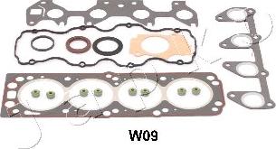 Japko 48W09 - Gasket Set, cylinder head autospares.lv