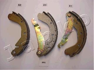 Japko 55996 - Brake Shoe Set autospares.lv