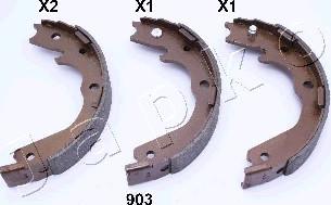 Japko 55903 - Brake Shoe Set, parking brake autospares.lv