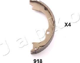 Japko 55918 - Brake Shoe Set, parking brake autospares.lv