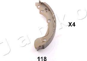 Japko 55118 - Brake Shoe Set autospares.lv