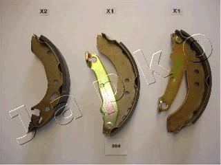 Japko 55394 - Brake Shoe Set autospares.lv