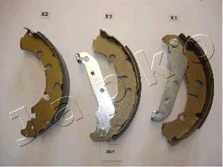 Japko 55307 - Brake Shoe Set autospares.lv