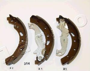 Japko 55314 - Brake Shoe Set autospares.lv