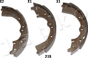 Japko 55219 - Brake Shoe Set autospares.lv