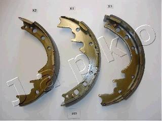 Japko 55233 - Brake Shoe Set autospares.lv