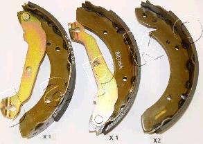 Japko 55H03 - Brake Shoe Set autospares.lv